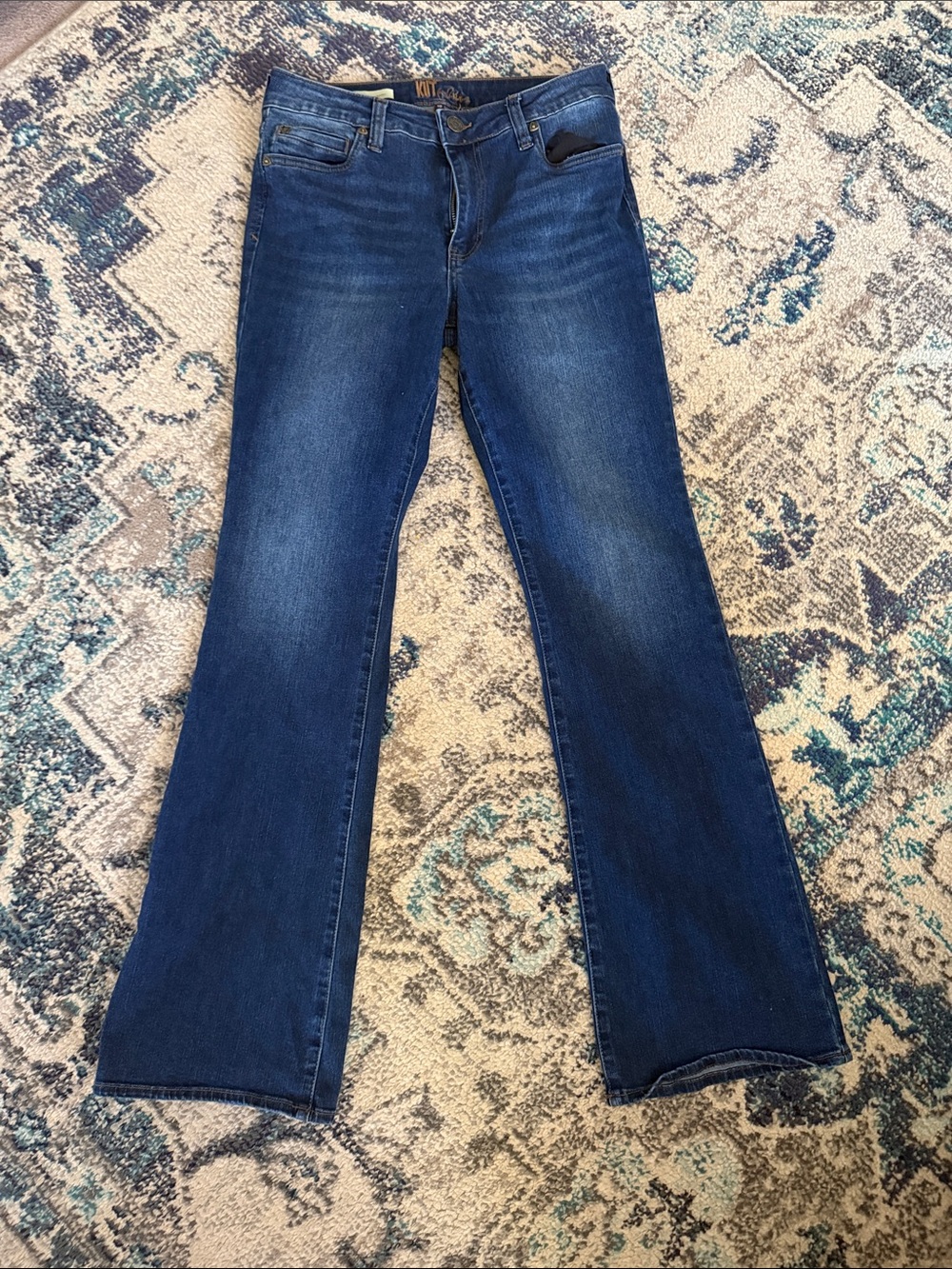 Kut from the Kloth Dark Blue Bootcut Jeans